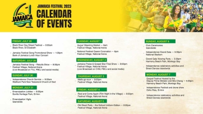 Jamaicans encouraged to participate in Independence activities
