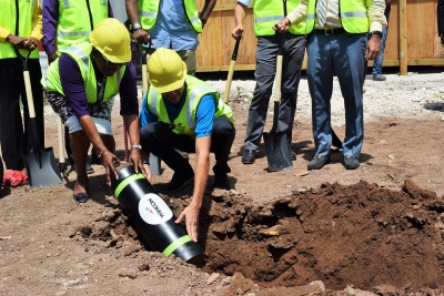 Grange commends WIHCON on sport facilities in new development