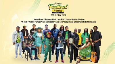 Jamaica Festival Song album available on streaming platforms