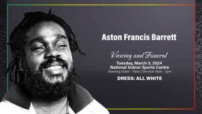 Grange announces funeral arrangements for Bob Marley’s bass player