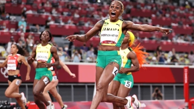 Grange congratulates exceptional Elaine on Laureus World Title